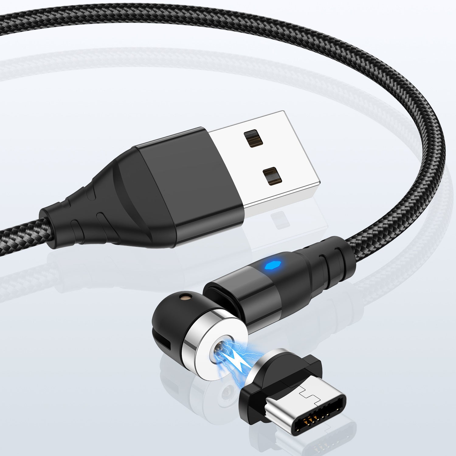 Magnetic data cable Magnetic data cable